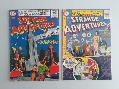 Strange Adventures 72, 73 DC Comics 1956