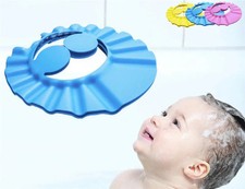 Safe Baby Shower Cap Bath Protection Soft Bath Hat Wash Shampoo Hair Shield
