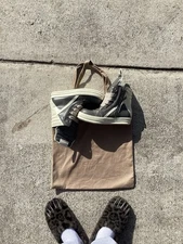 RICK OWENS  Gray Concordians Geobasket Sneake