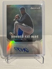 2022 Panini Prizm Draft Picks Autographs Royber Salinas #AU-RO (AU, RC)