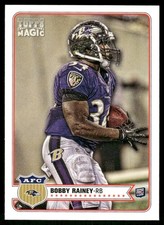 2012 Topps Magic #15 Bobby Rainey Rookie RC Baltimore Ravens football card. rookie card picture