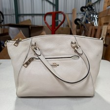 COACH 79997 PRAIRIE SATCHEL CHALK WHITE DAMAGED