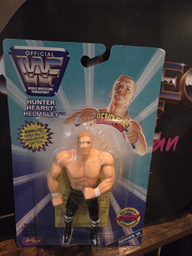 WWF WWE Bend-Ems Triple H Wrestling Series VI JusT...
