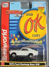 Autoworld 2022 Thunderjet Ultra G Slot Car 1970 Ford Mustang Boss 429. NIP 9i 