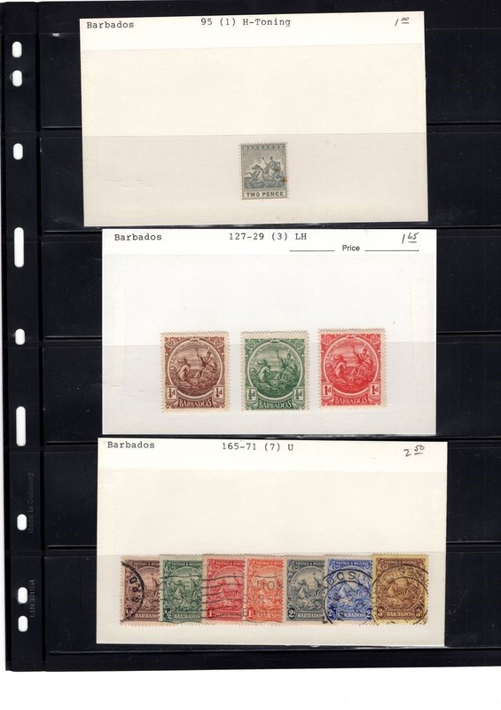 BH GOLDPATH: BARBADOS STAMP, CAT VALUE $5.15 BHS_001_153_13