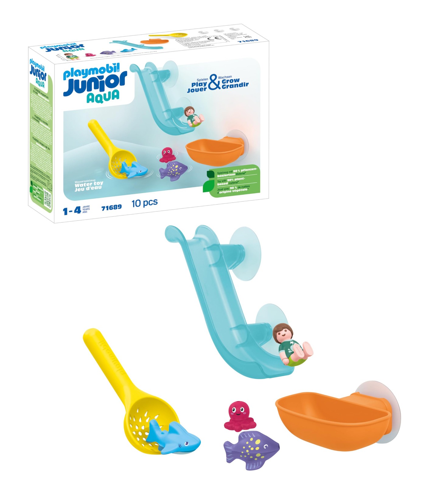PLAYMOBIL JUNIOR Aqua - это игровая площадка для самых маленьких, где можно поиграть с друзьями.
