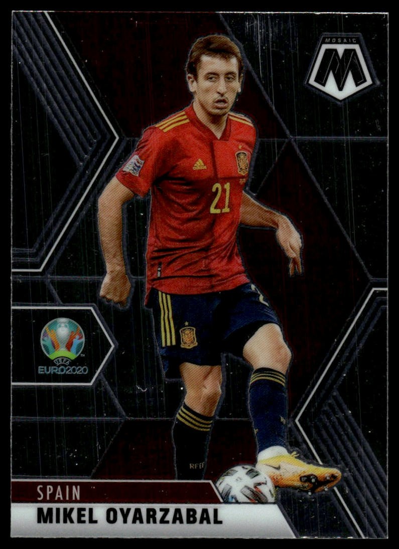 2021 Panini Mosaic UEFA EURO 2020 #169 Mikel Oyarzabal