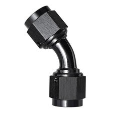 Female to Female 45 Degree Swivel Coupler Union Fitting Adapter 10AN 45 degree