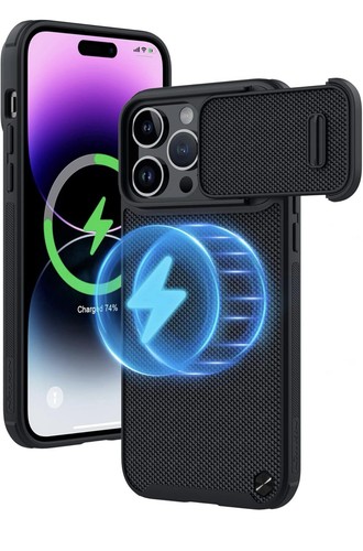 Nillkin Magnetic Case for iPhone 14 Pro Max with Camera Cover, MagSafe - Picture 2 of 8
