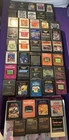 Huge Atari 2600, ATARI 7800, Atari CX2631 Video Game Cartridge Lot untested