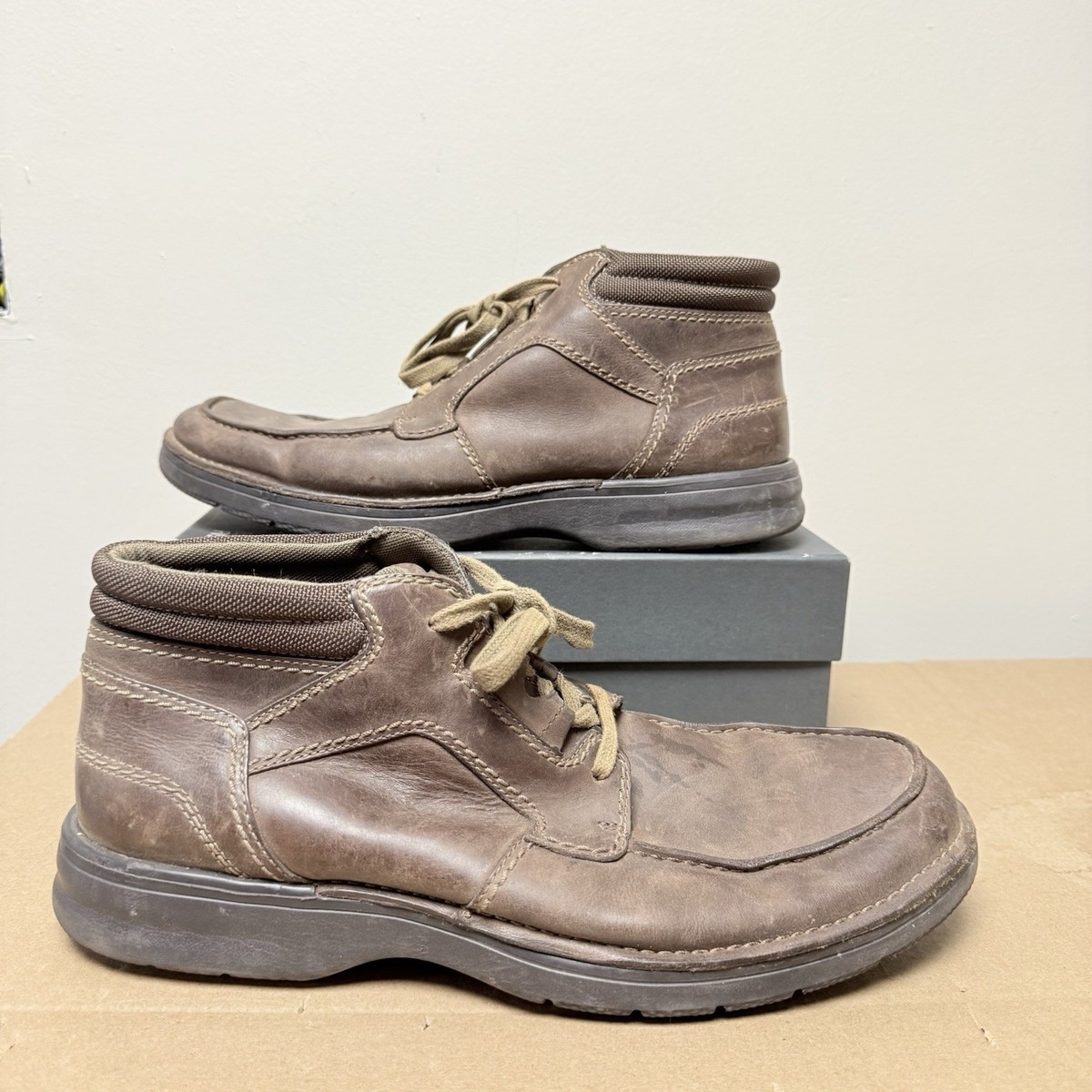 Clark’s Stinson lo dark beeswax brown leather lace up chukka boot MENS Desert Boot Evo Beeswax Leather Desert Boots | Clarks US main image 4