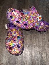 Lisa Frank Crocs Jibbitz Shoes Comes With Full Charm Collection