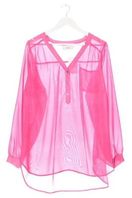 ZIZZI Transparenz-Bluse Damen Bluse Gr. DE 38 pink Casual-Look