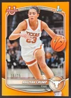 2025-26 Bowman Aaliyah Crump Orange Border /25 1st Prospect Longhorns NE