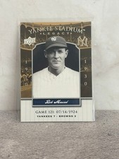 2008 UD Yankee Stadium Legacy Collection #121 Bob Meusel