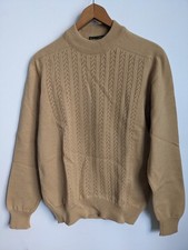 Vintage Sutex Pure New Wool Jumper Cardigan - Sutex Size 16 To Fit 95cm With Tag