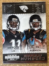 2014 Panini Contenders Round Numbers #4 Marqise Lee / Allen Robinson