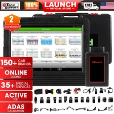 LAUNCH Bidirectional ECU Coding Car OBD2 Scanner All System IMMO Diagnostic Tool