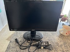 Acer S200HQL LCD Monitor 20 Inch Backlit Black DVI-D VGA