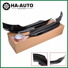 LCI Frontspoiler Ecken Glanz Schwarz Front Spoiler Passt für BMW 3er E90 E91 DHL