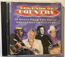 Legends of Country: 18 Songs From The Great Gentlemen Of Country CD Album
