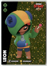 Collezione Ufficiale Di Carte Da Gioco Brawl Stars Panini 2025 Carta N. 96 Leon
