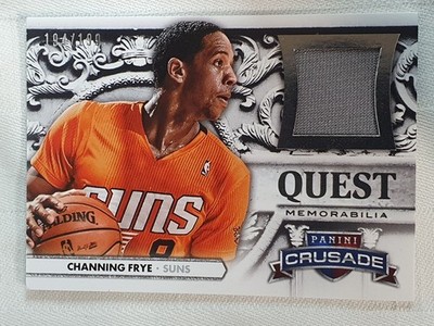 Panini  Channing Frye Quest 2014 Phoenix Suns  Relic /199 Jersey Nr.85