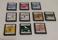 10 Nintendo DS Game Cartridges Lot Pets Barbie Pups Catz 2 Dogz Pack Pet Resort