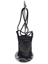 MARNI altra marsupio pelle BLK corpo semplice porta telefono usato