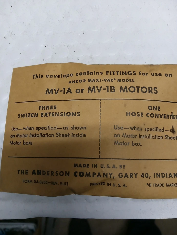 Мотор стеклоочистителя ветрового стекла 1935 Buick серия 40 в коробке - Изображение 4 из 4