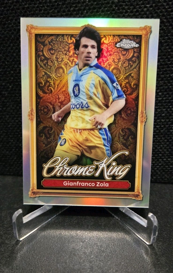 Gianfranco Zola 2025 Topps Premier League #CK6 Chrome King