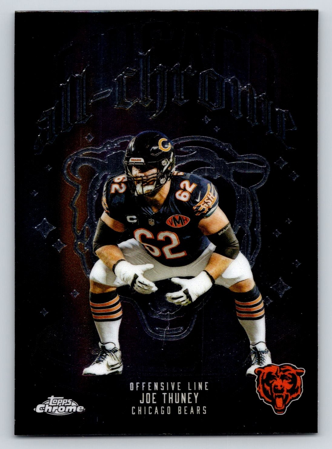 2025 Topps Chrome - All-Chrome Team Joe Thuney #ACT-14