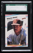1988 Fleer Update Roberto Alomar #U-122 SGC 9 MINT HOF 0h5t