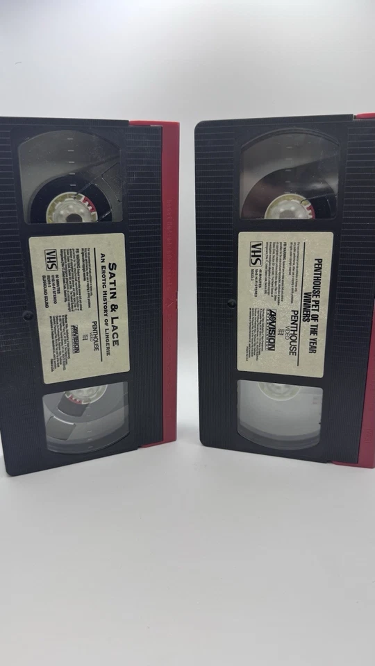 Lot of 6 Vintage Penthouse VHS Tapes Best Of - Fast Cars - Passport Pet Of Year Foto 4 de 4