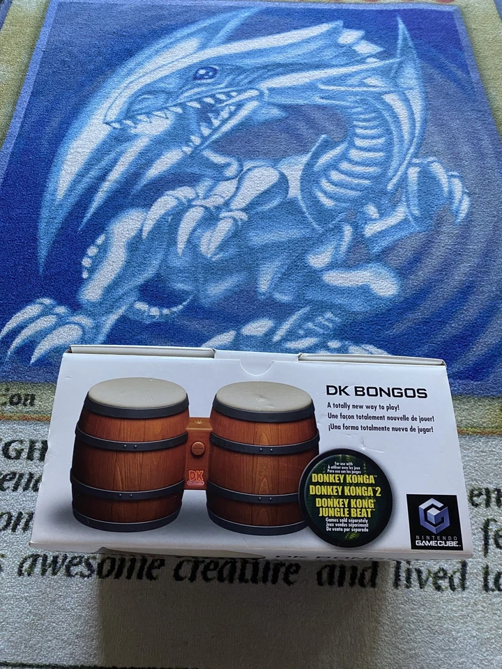NEW DK Bongos Drum Controller Nintendo Gamecube Genuine OEM Retail Packaging - Image 2 of 4