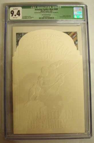 Amazing Spider-Man #400 (Marvel, 4/95) - CGC 9.4 (Q) - Manufacturing Error