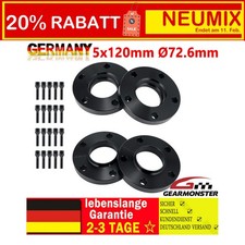 Spurverbreiterung Distanzscheiben VA 30mm HA 40mm für BMW 5x120mm Ø72.6mm