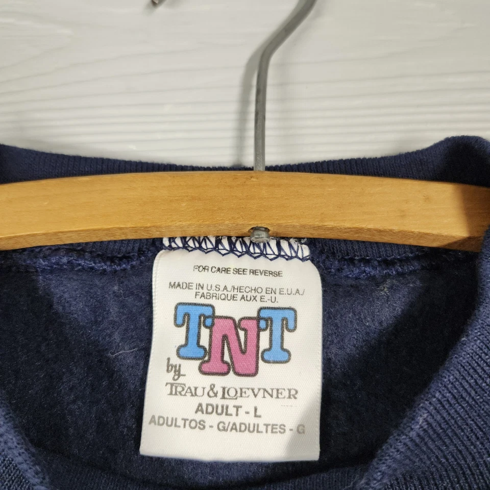 Vintage TNT East Tennessee State University Buccaneers ETSU Sweatshirt Large - Image 4 of 4