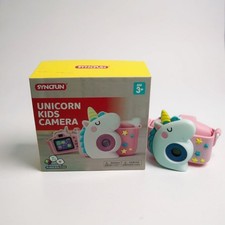 Syncfun Unicorn Kids Digital Camera With Fun Design Built-In Games  SD Card For