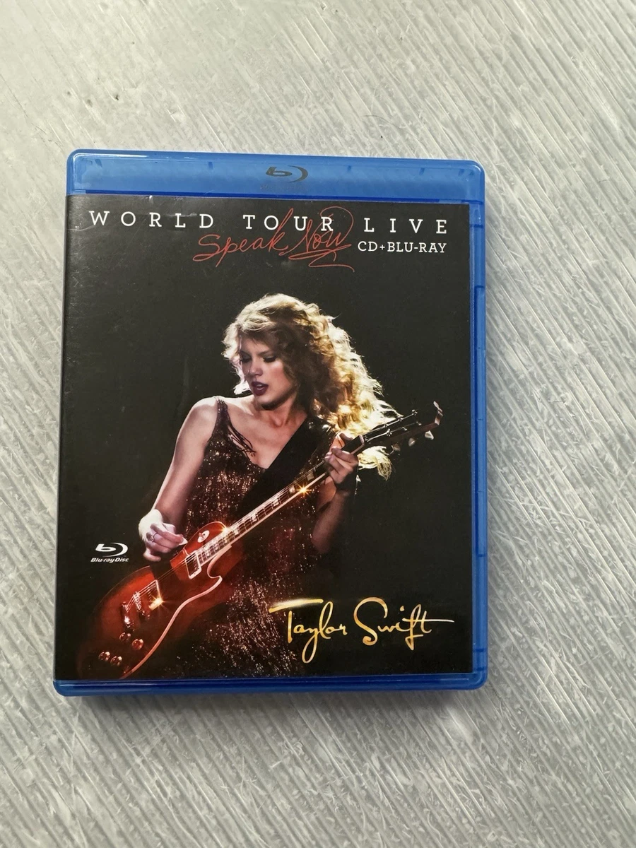 直筆サイン★テイラー スウィフトSpeak Now World TourLive signed Speak Now World Tour Live CD + DVD- what do we think