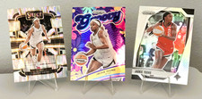 2024 WNBA Jackie Young Lot: Prizm #1 Silver, Groovy Blue /49, Select #38 Shock