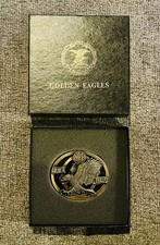 Vintage NRA National Rifle Association Golden Eagles Metal Belt Buckle In Box