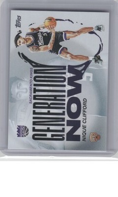 2025-26 Topps #GN-24 Nique Clifford Generation Now B5R2C111