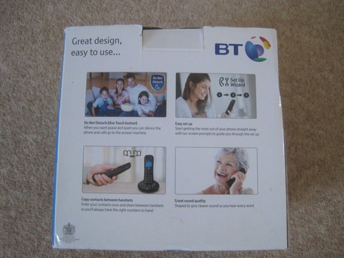 BT3540 trio digital cordless phone with answer machine - brand new opened box - Zdjęcie 4 z 6