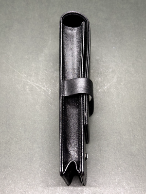 Near MINT] MONTBLANC SIENA 2 Pen Pouch Black 14311 Full grain