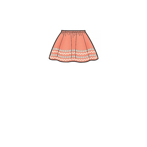 Simplicity Learn To Sew SEWING PATTERN S8961 Skirts For Children/Girls/Dolls - Picture 7 of 12