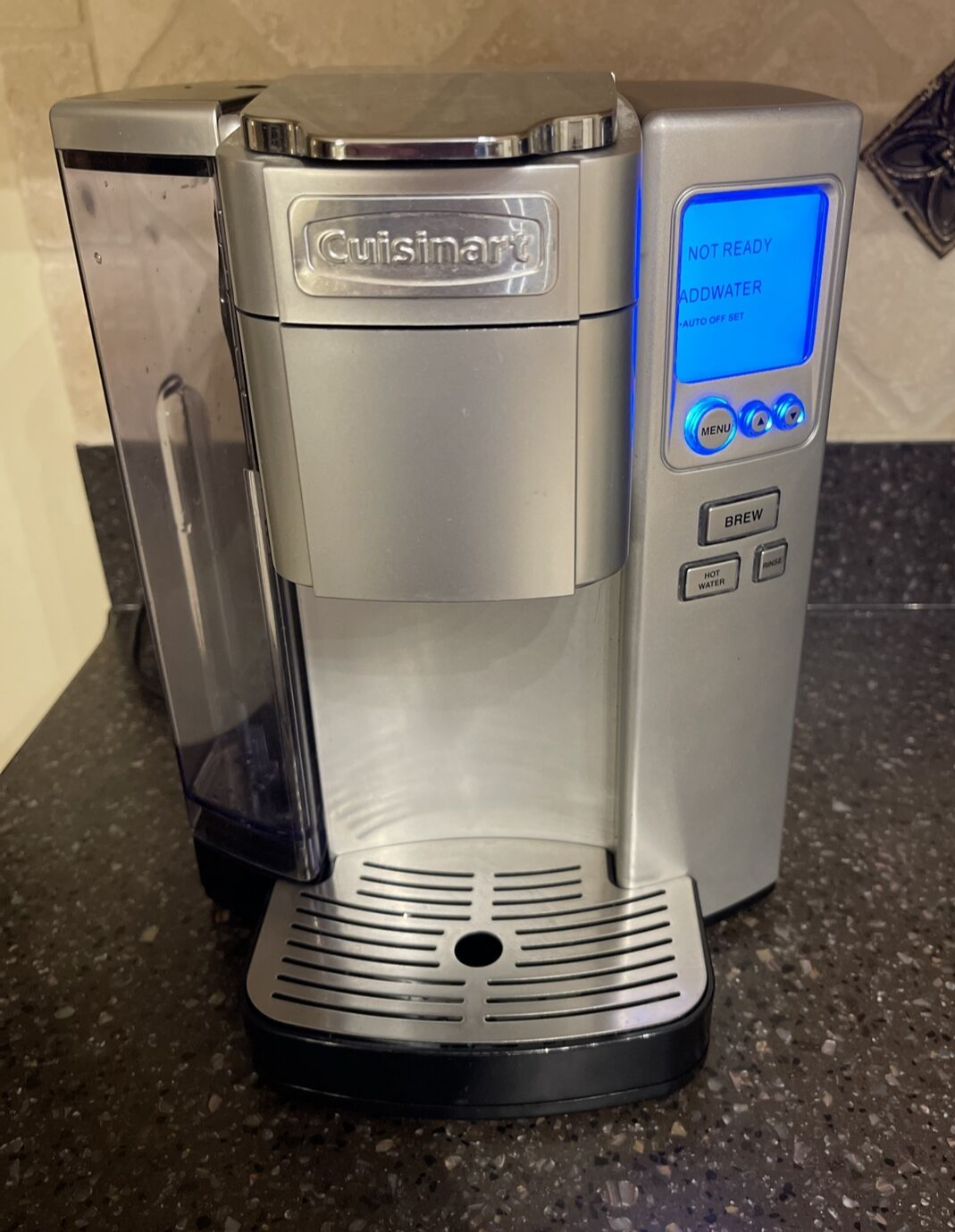 Cuisinart Premium Single Serve Coffee Maker SS10 Pod Silver eBay