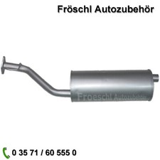 Mittelschalldämpfer Auspuff Mitte für Opel Frontera A SWB a*