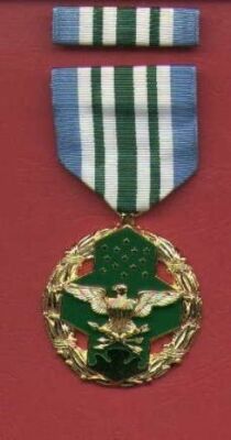 Joint Service Commendation Anodized medal with ribbon bar