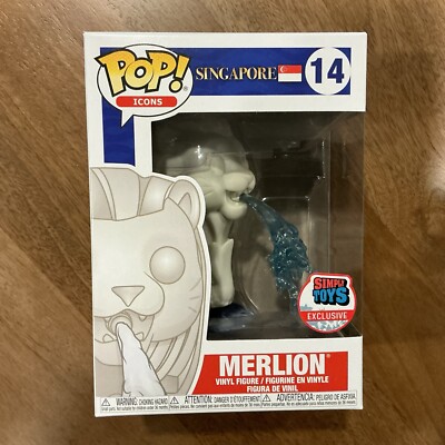Funko POP! Ad Icons Merlion #14 Vinyl Figure | eBay